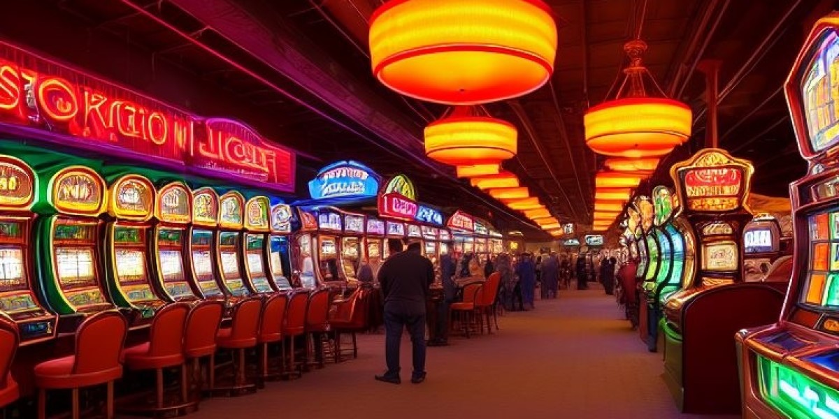 One-armed bandits at Sky Crown Casino