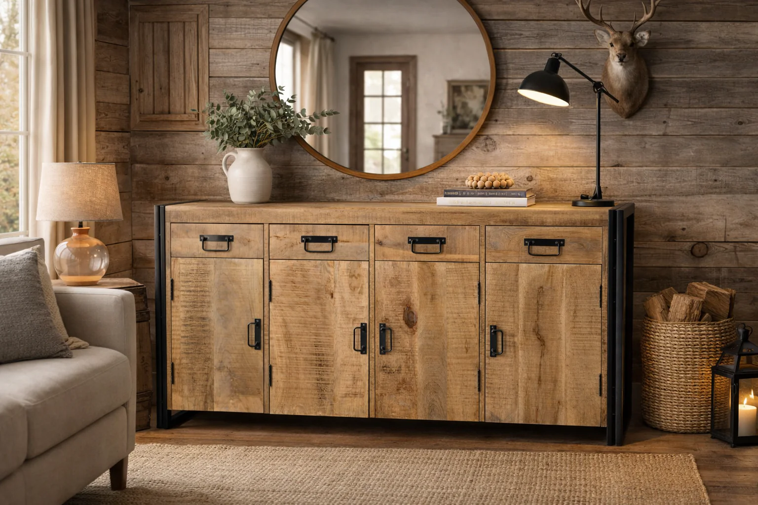Why Reclaimed Wood Sideboards Matter to Artisan Homes in the USA