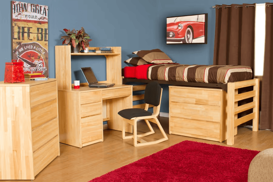 Bunk Beds Loft Ideas for Small Indiana Townhouses in Hammond, Indiana