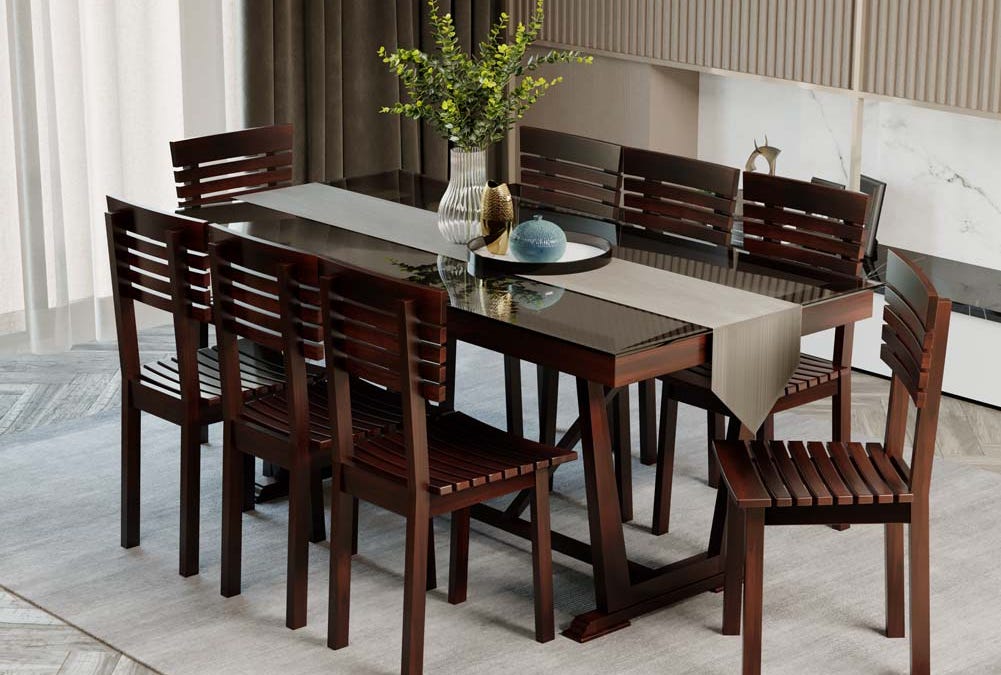 How wooden dining tables add warmth to family meals in Hobart, Indiana