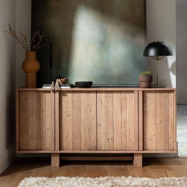 Reclaimed Wood Sideboard Designs Inspired by Heritage in the USA