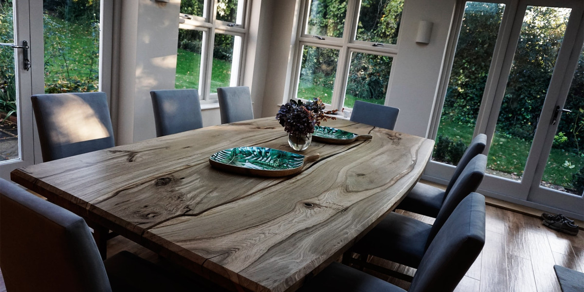 Wooden dining tables for open concept Hobart, Indiana homes