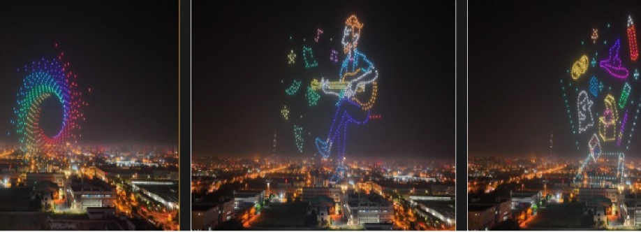 Cosmic Drone Light Shows Cover Image