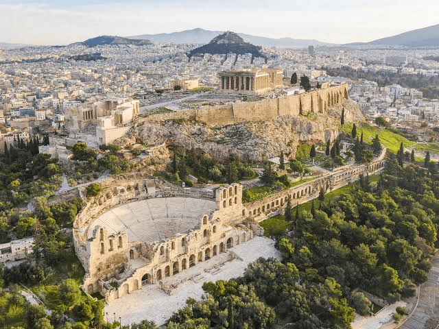 Explore Athens by E-Bike and Visit the Acropolis in Greece