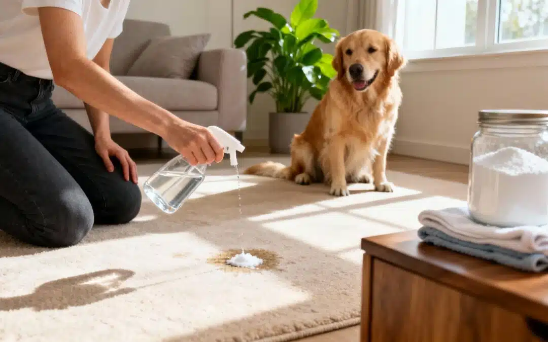 How to Remove Pet Urine From Rugs Without Damaging Fibers